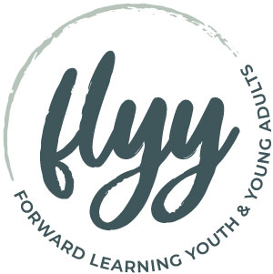 FLYY (Forward Learning Youth & Young Adults) logo 